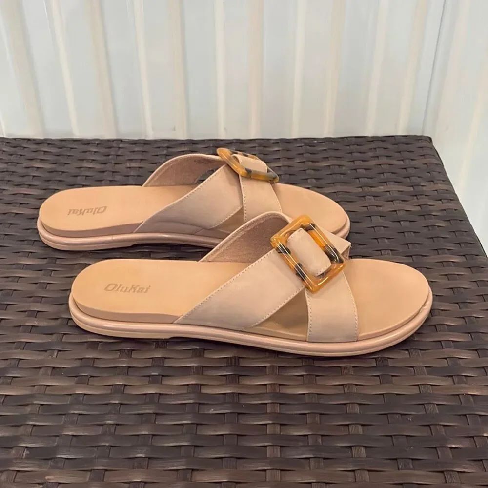 Olukai Lai slides sandals women’s size 11